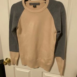 French Connection Color Block Sweater